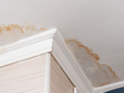 water stains on ceilings