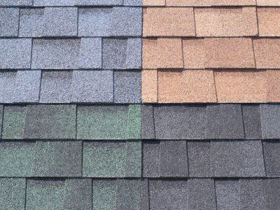 Four shingle colors