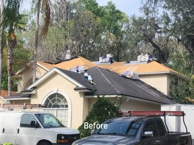 roof replacements with gaf shingles on top